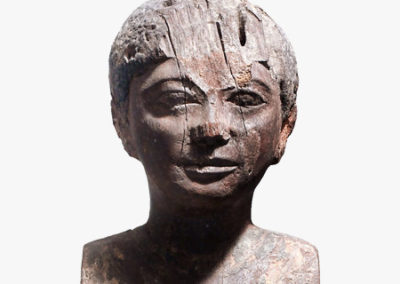 Egyptian HEAD AND TORSO OF A FEMALE