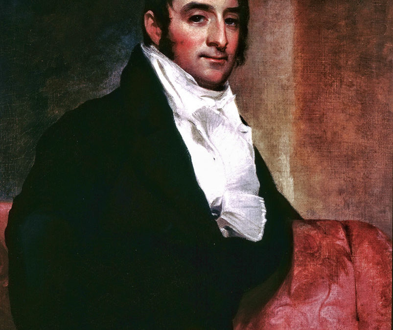 Thomas Sully – PORTRAIT OF ELIAS JONATHAN DAYTON