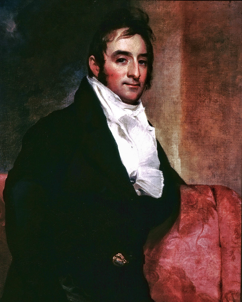 Thomas Sully - PORTRAIT OF ELIAS JONATHAN DAYTON