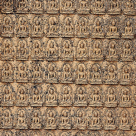 Burmese (Myanmar) – STELE WITH ONE HUNDRED BUDDHAS