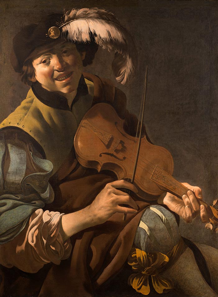 Hendrick Terbrugghen (Dutch, 1588—1629), A Boy Violinist, 1626,