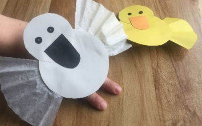 Duck and Goose Finger Puppets