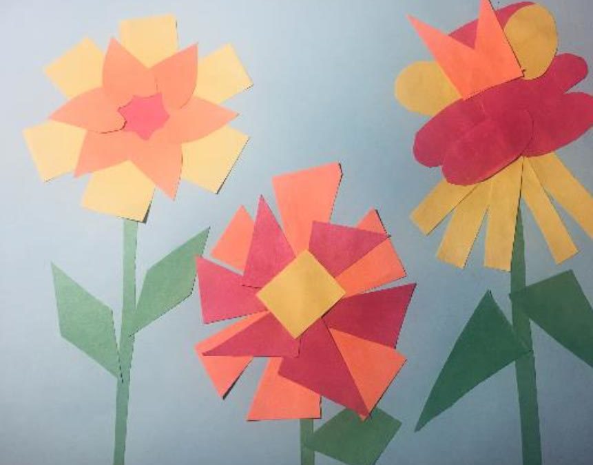 Paper Shapes Garden