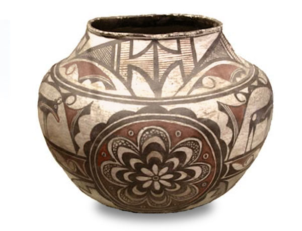 This projects featured artwork is a 20th-century bowl created by the Zuni people.
