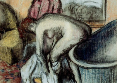 Edgar Degas – AFTER THE BATH