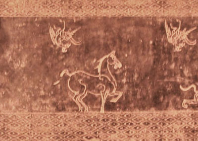 Chinese Western Han Dynasty – TOMB WALL TILE