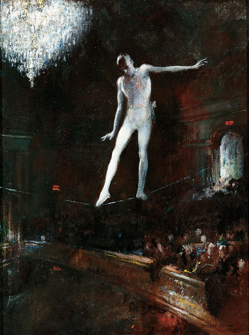 Everett Shinn - TIGHTROPE WALKER