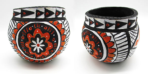 Native American-Inspired Clay Bowls
