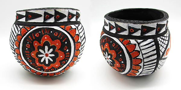 Native American-Inspired Clay Bowls