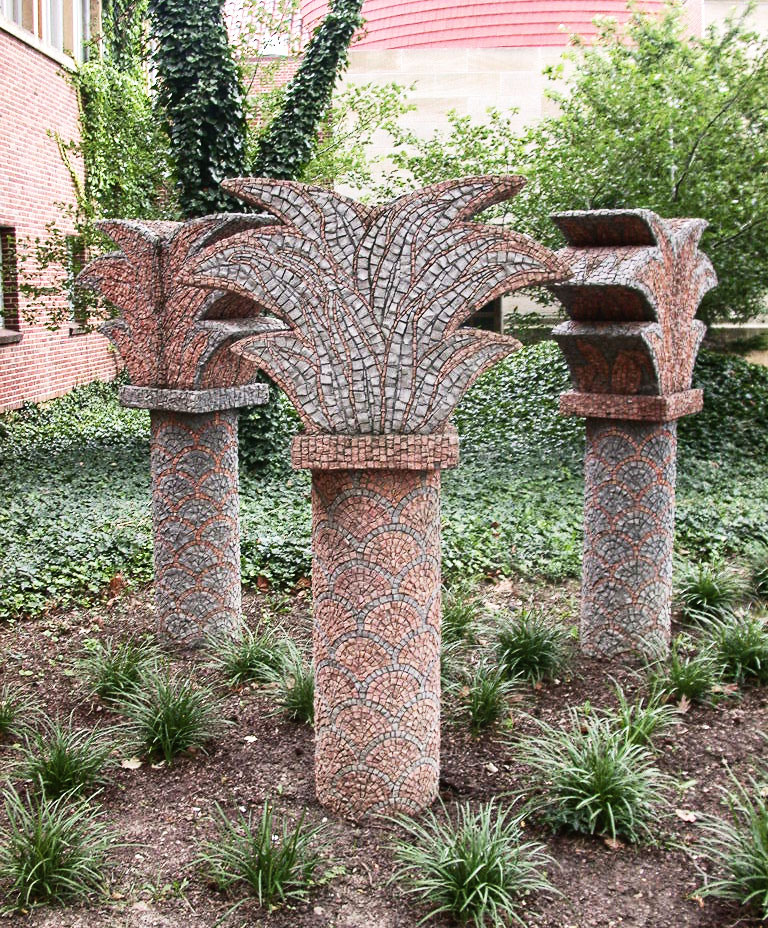 Ned Smyth - MOSAIC SOLOMON PALMS, FROM THE SERIES MOSAIC SOLOMON ARCADE