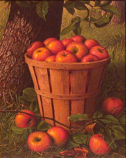 Levi Wells Prentice, Basket of Apples (1895)