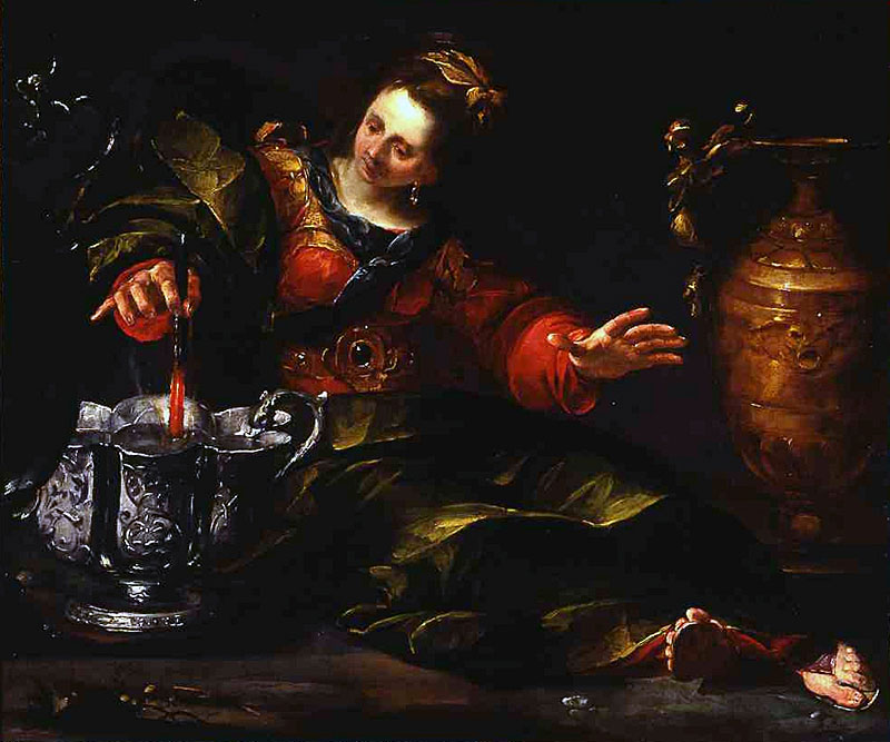 Gioacchino Assereto (Italian, 1600—1639) Circe Mulling Wine, about 1630