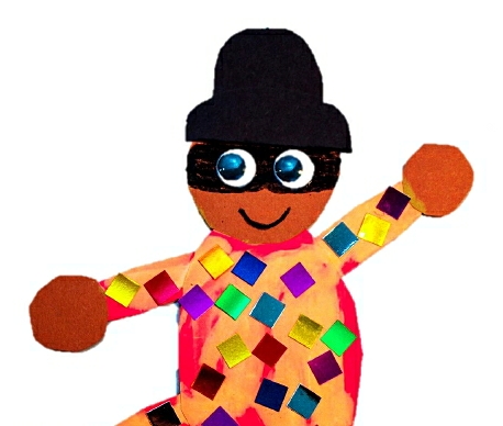 Harlequin Puppet