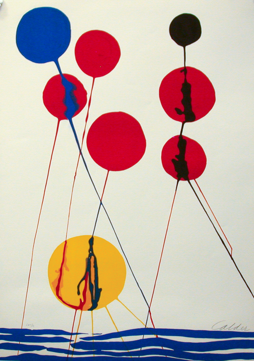 Alexander Calder, Balloons, 1973