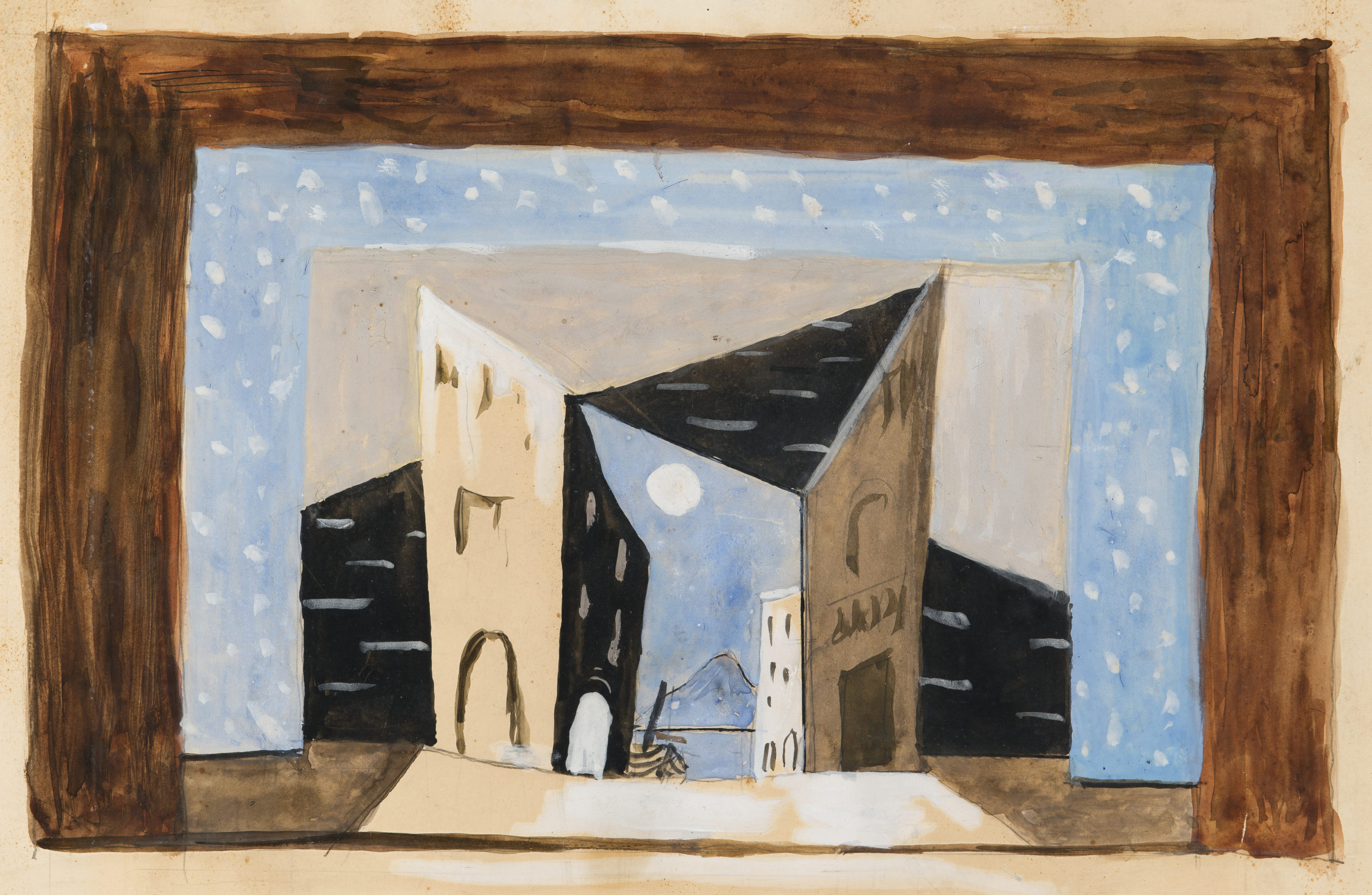 Pablo Picasso, Maquette for Le Tricorne (The Three Cornered Hat)