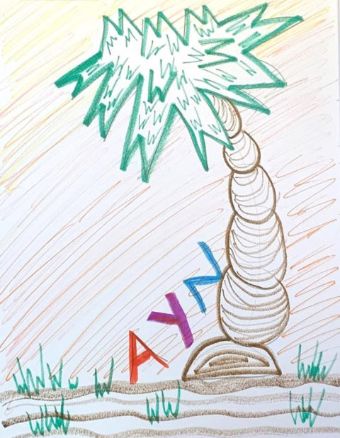 Alphabet Line Drawing - Dayton Art Institute