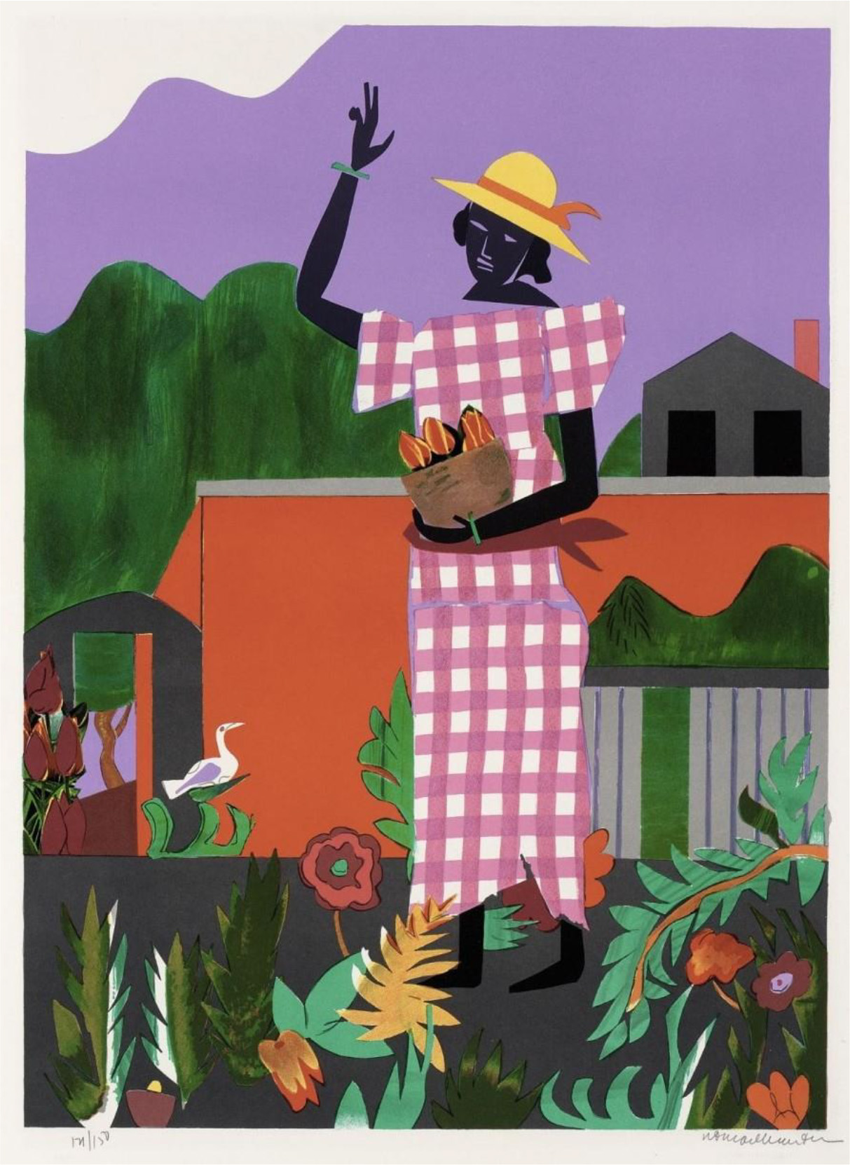 Romare Bearden, In the Garden (1979)