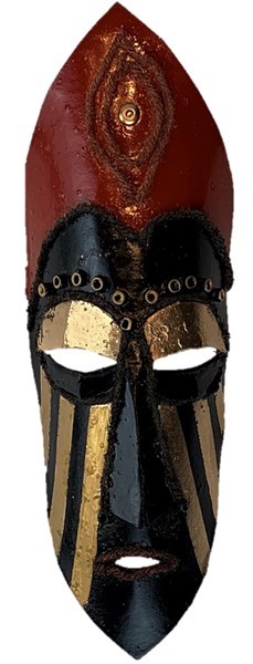 Create an African-inspired mask