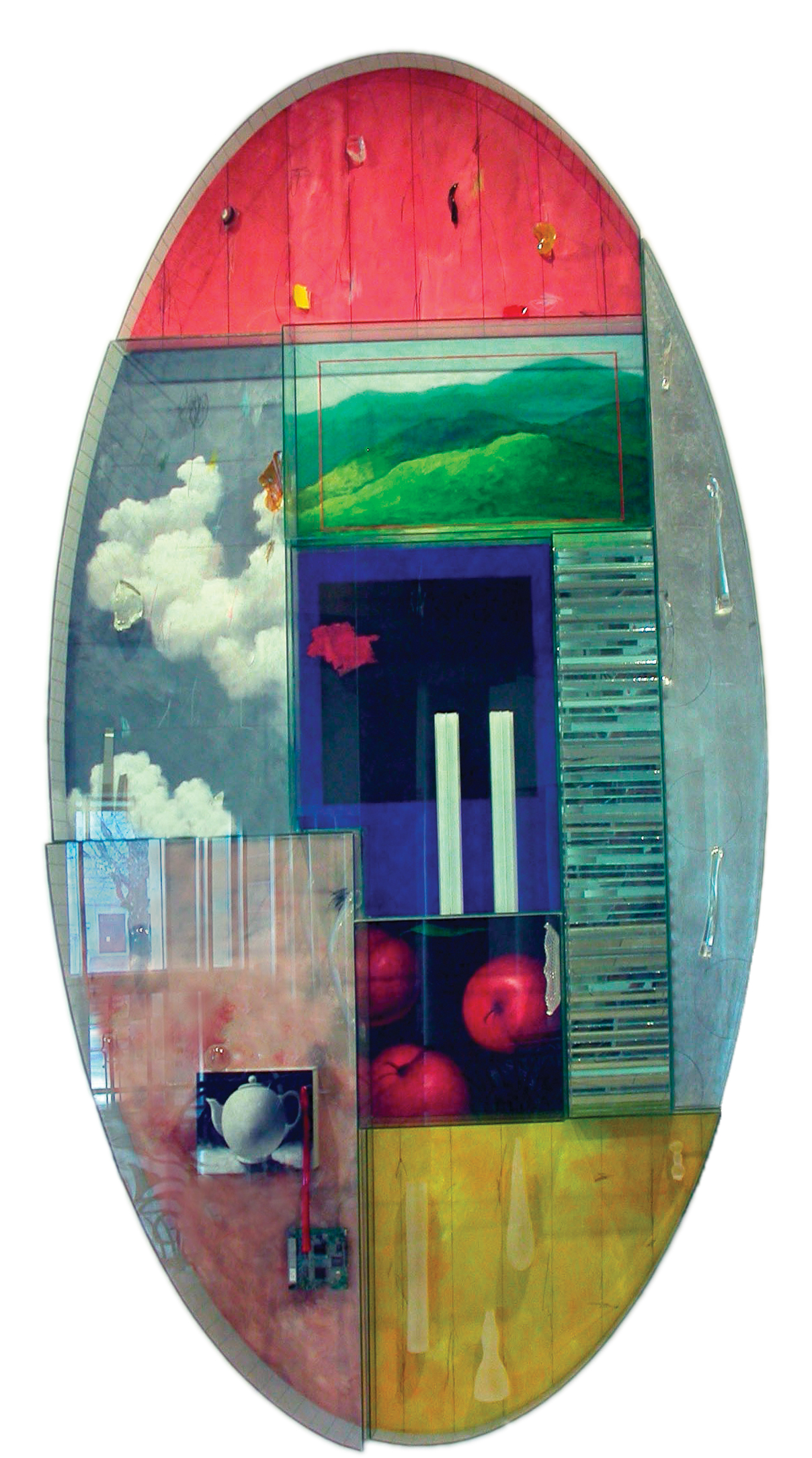 Therman Statom (American, born 1953), Ovala Marea, 2004