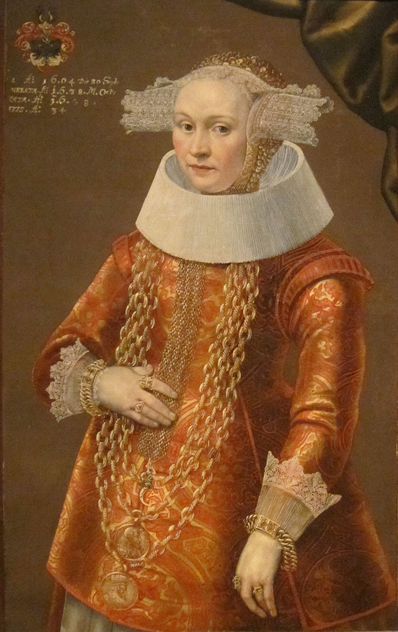 Michael Conrad Hirt, Portrait of a Daughter of Dietrich Bromsen, about 1635