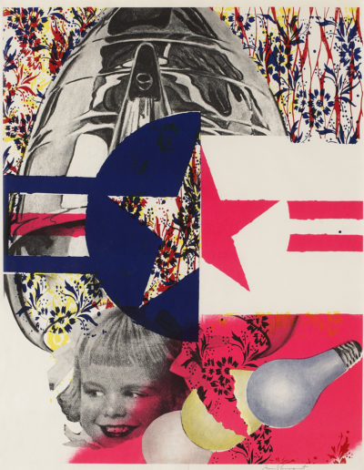 James Rosenquist, F-111 (Castelli Gallery poster)