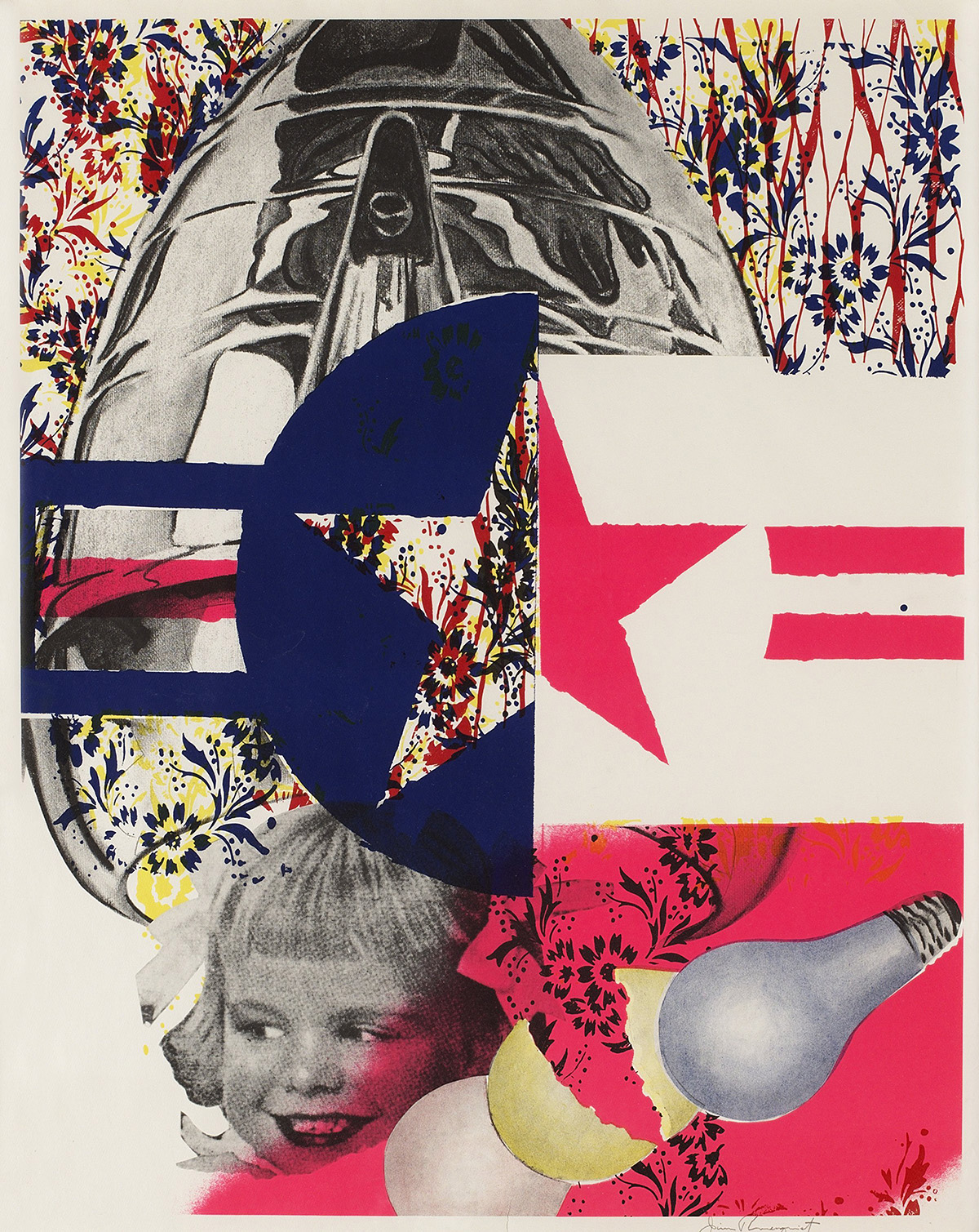 James Rosenquist, F-111 (Castelli Gallery poster)