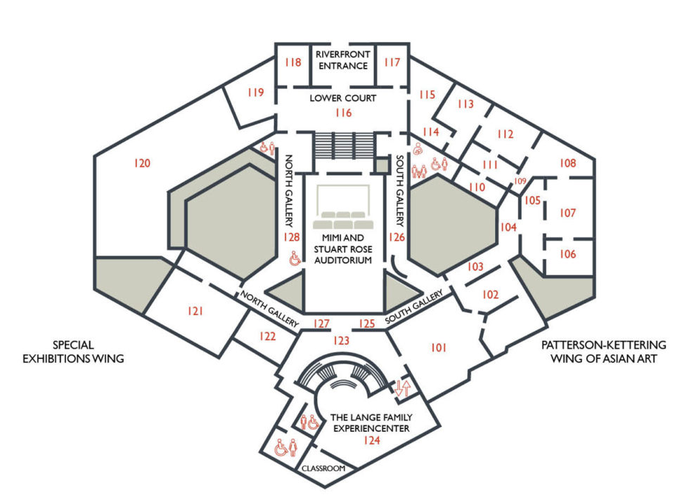 Gallery Map & Guides - Dayton Art Institute
