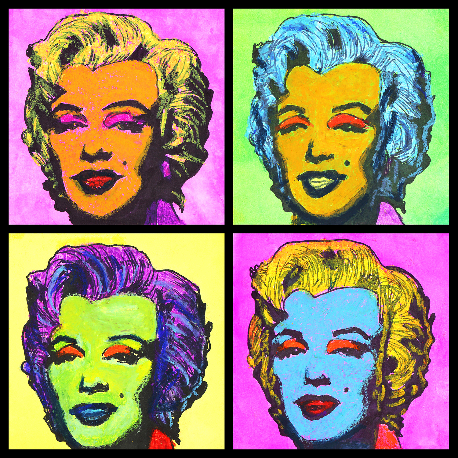 Watercolor Pop Art