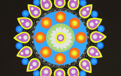 Rangoli Pattern Collage