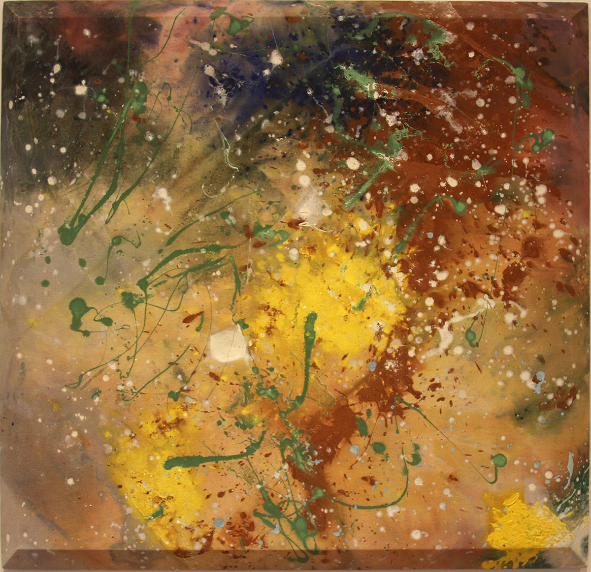 This week's featured artwork is Frost II, an abstract painting created by Sam Gilliam in 1973.