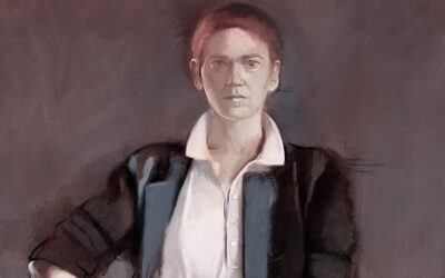 Self-Portrait in Black Sweater
