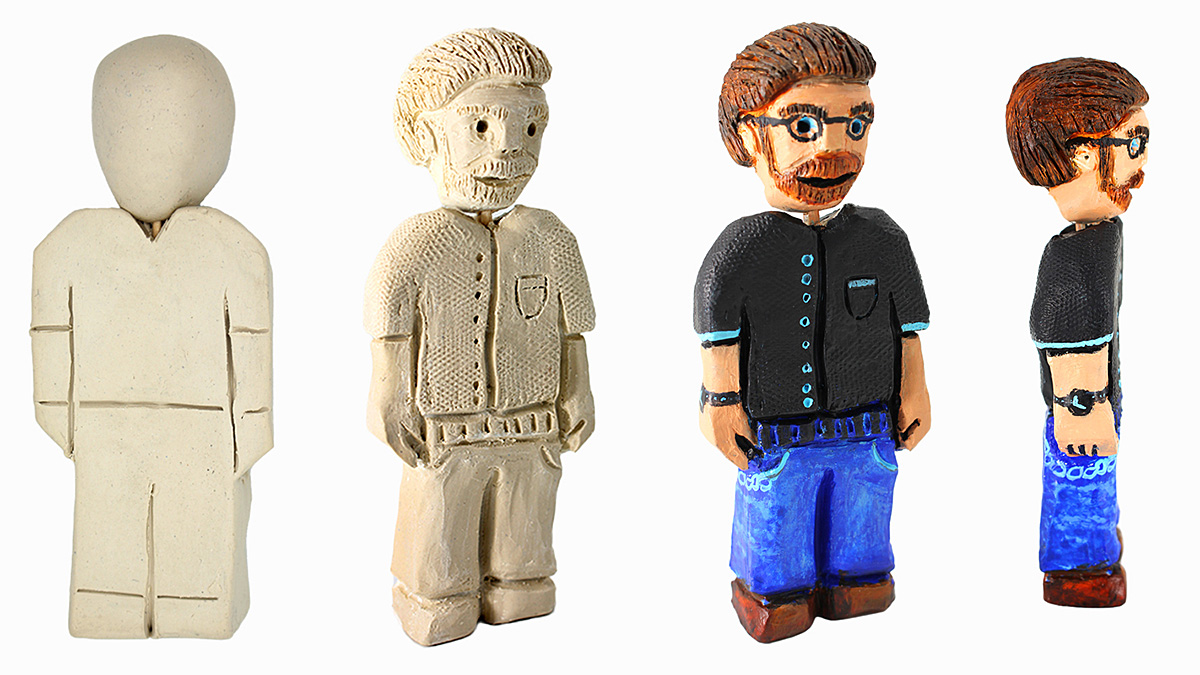 Clay Figure Sculpture Dayton Art Institute