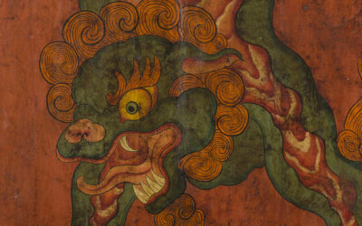 Door with Flayed Lion
