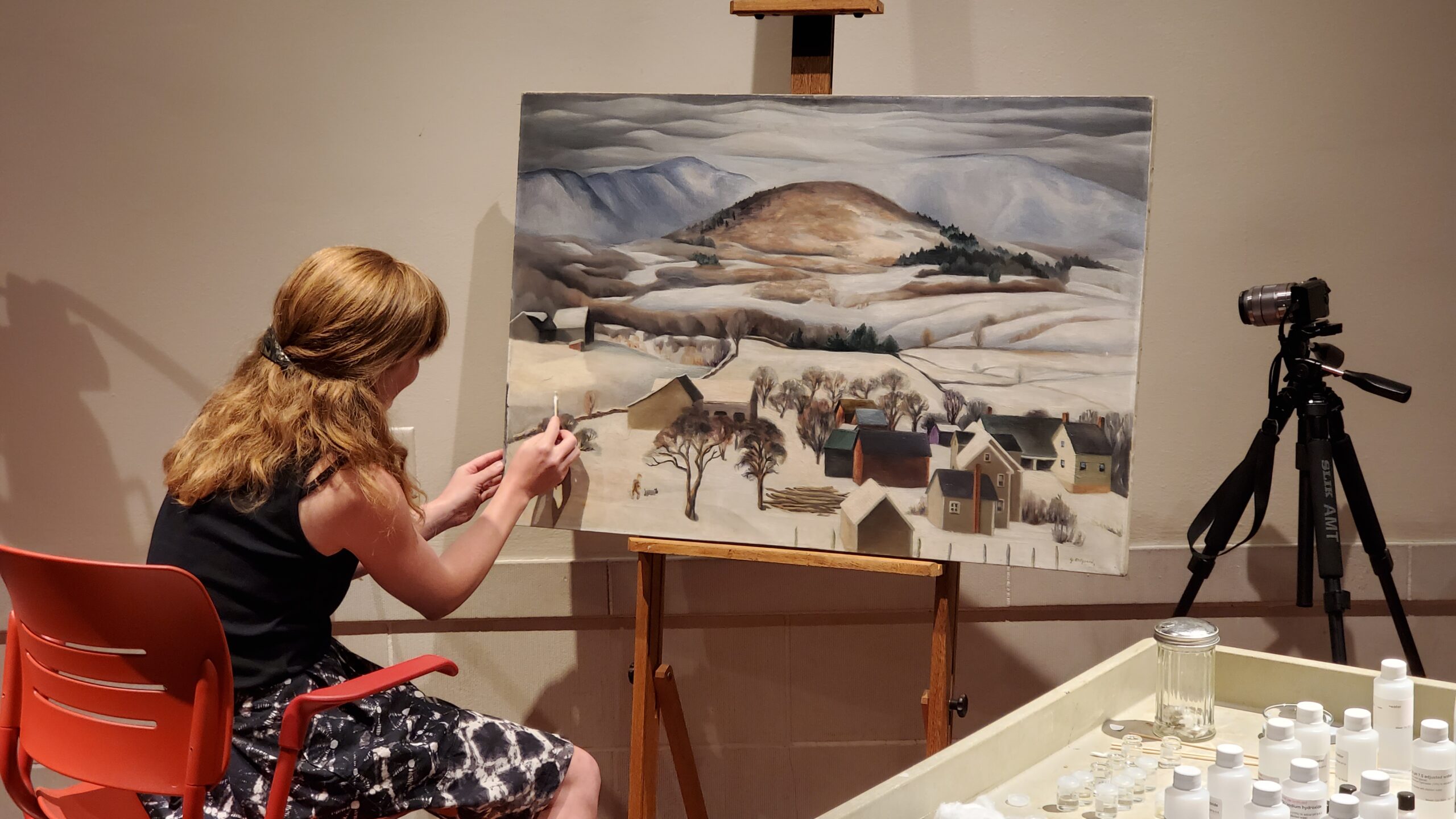 Art for the Ages: Conservation Demonstration