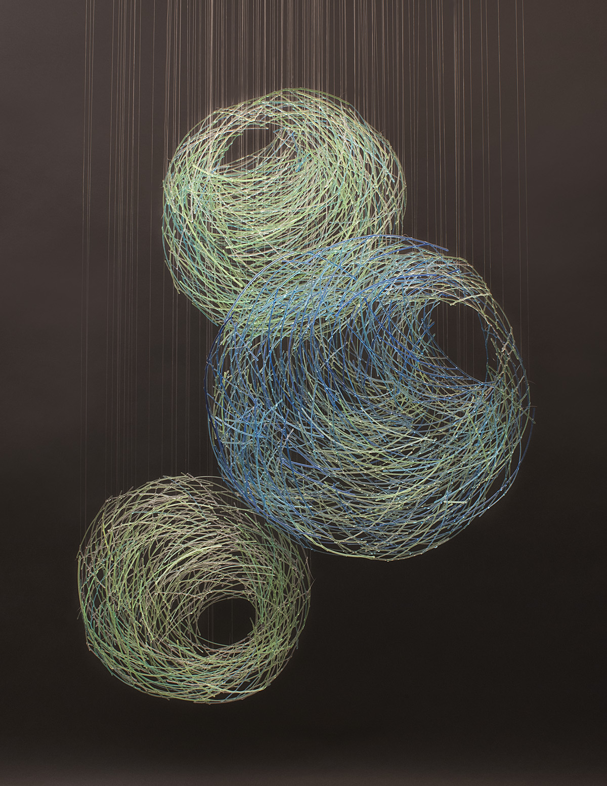 Shown is the August 2022 Object of the Month, Harue Shimomoto's Yume, created in 2014